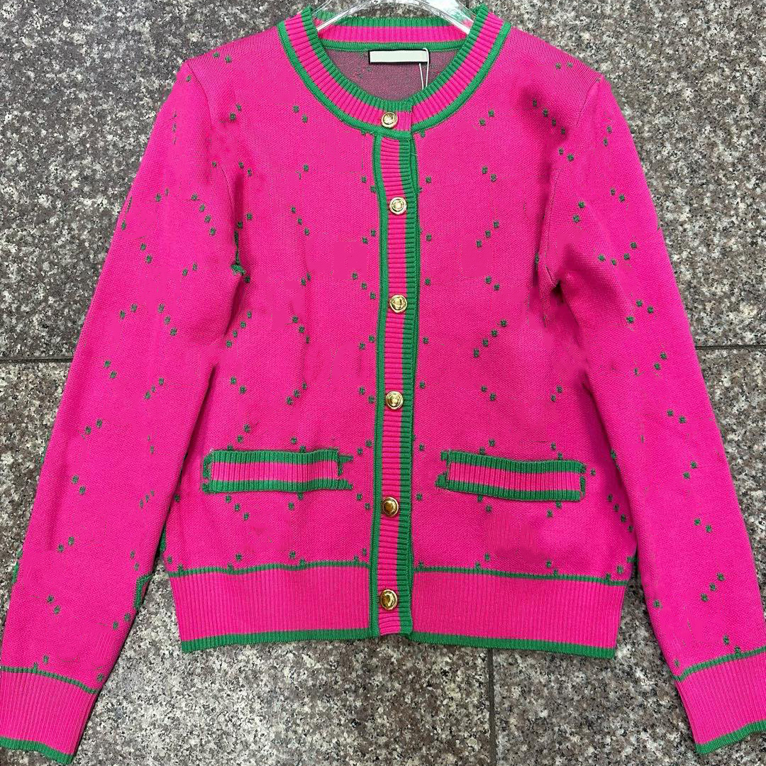 Women's Cardigan sweater Spring Autumn Casual Knitwear Sweaters Women brand designer Leisure and fashionable style Sweaters