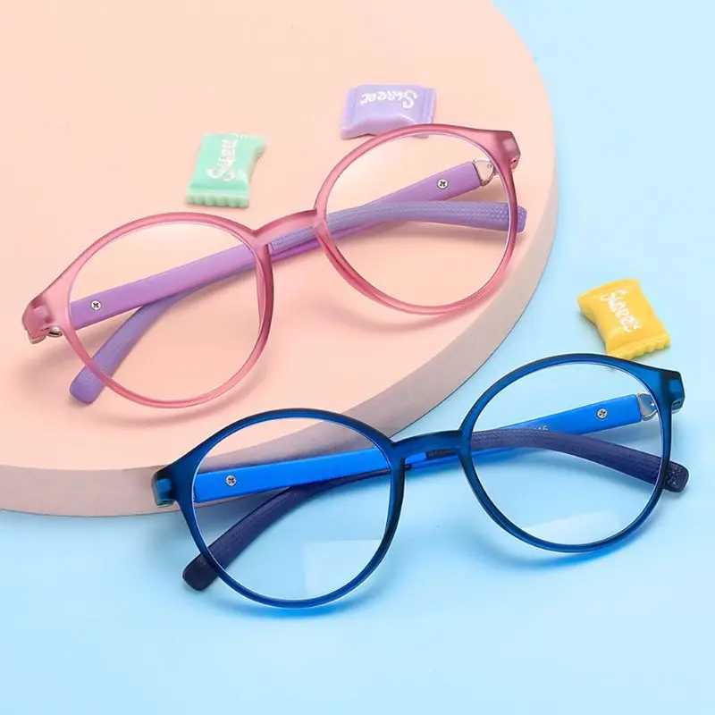 Anti Blue Light Blocking Glasses Kids Frame Fashion Glasses Clear Lens Computer Children Eyeglasses W250513