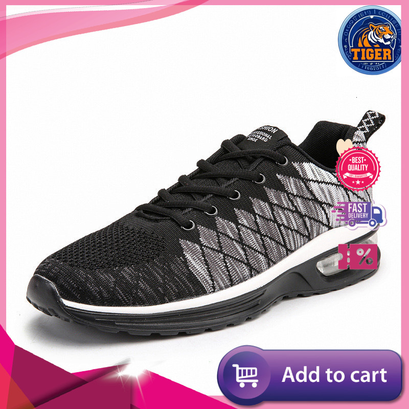 Ddmytiger Men S Mesh Air Cushion Shock Absorbing Running Soft Soled Sports Shoes Summer Oversized Breathable Travel For Outdoor Shoes