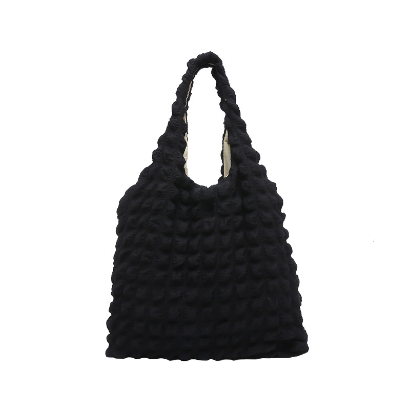 Free Delivery Designer Bag Simple Solid Color Shoulder Stylish Commuter Pleated Cloud Large Capacity Hand Multifunctional Shopping Luxury Bag