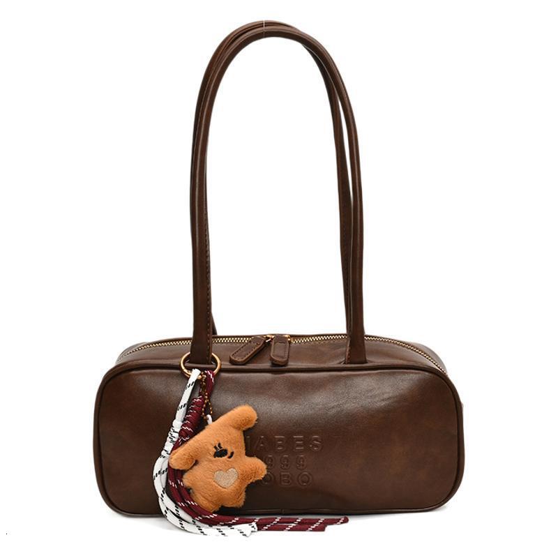 Autumn and Winter Large Capacity Women's 2025 New Super Hot Fashion Commuter Handheld Bowling Bag
