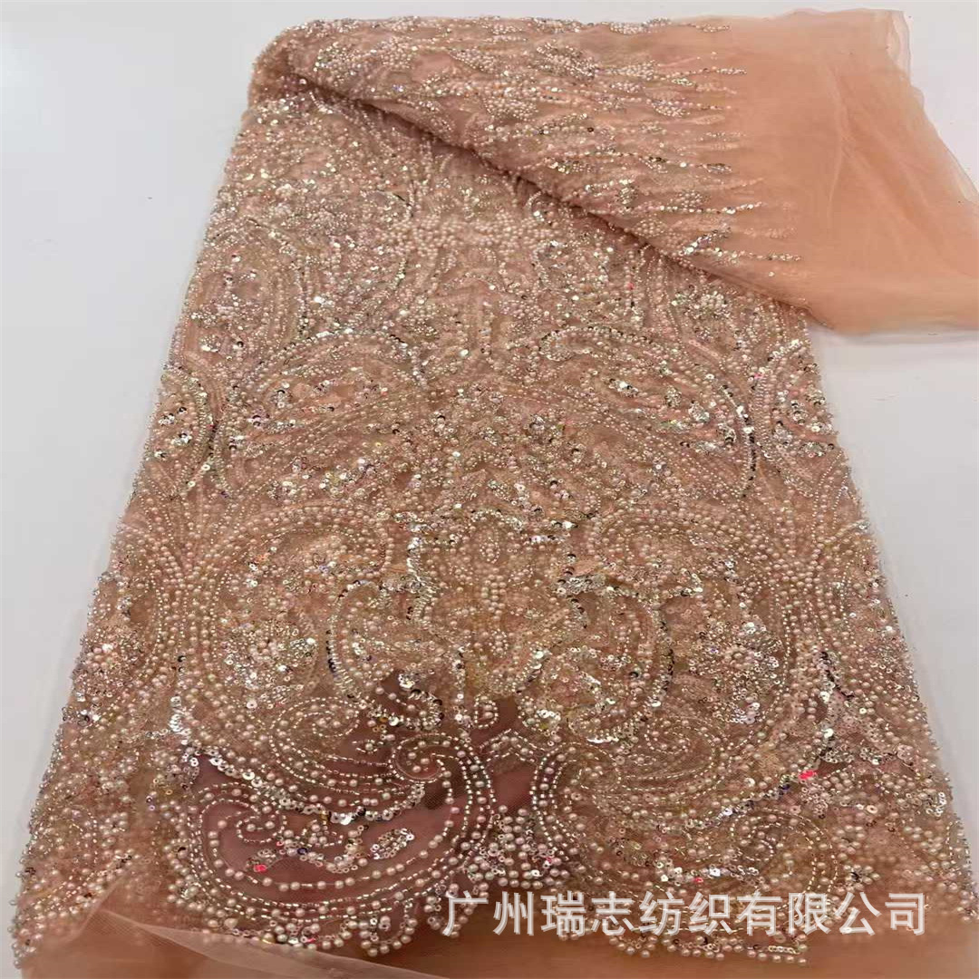 2025 Plus Size Champagne Aso Ebi Prom Dress Mermaid Prom Dresses Evening Formal Gowns Detachable Train Bead Pearls Lace Birthday Dress Second Receptio