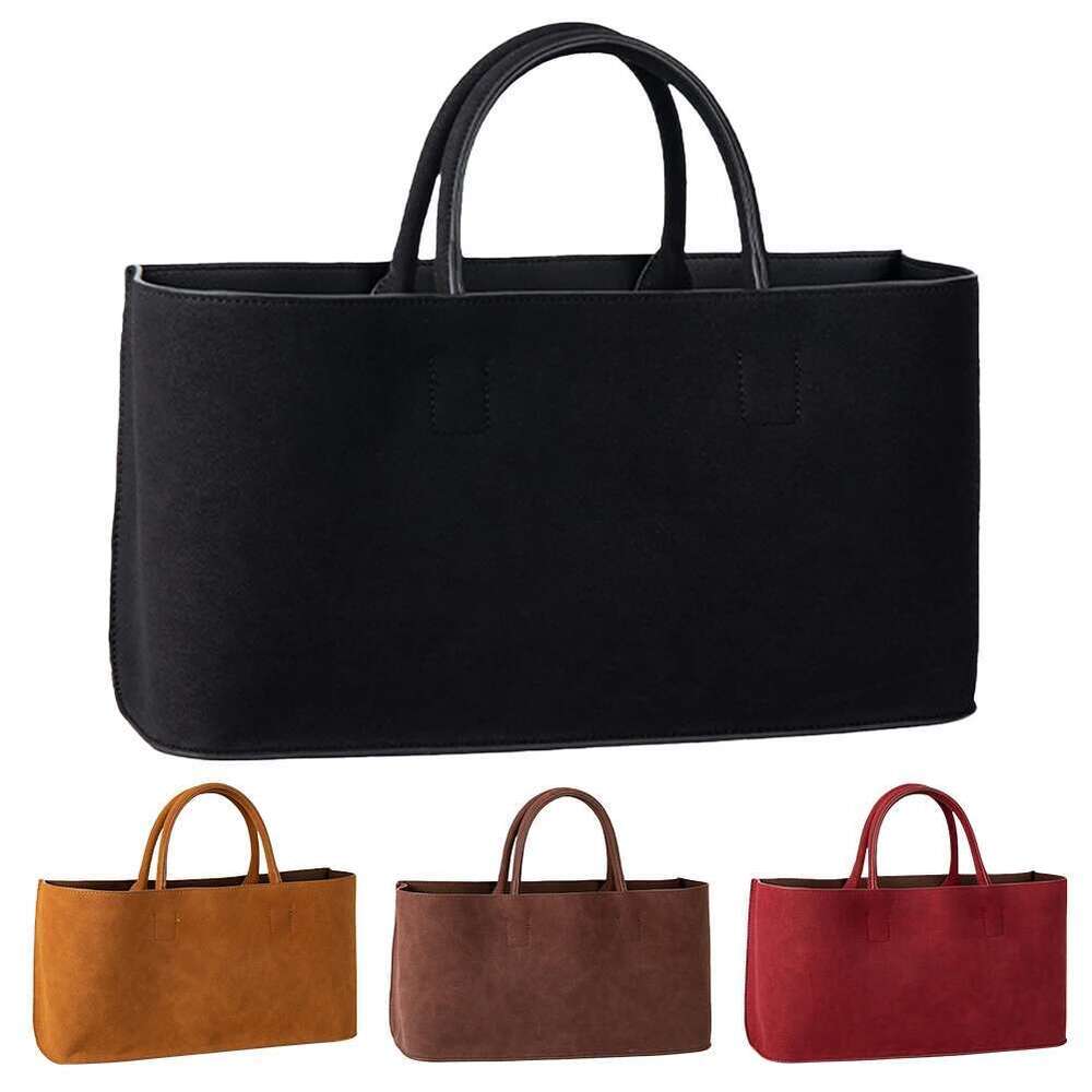 Designer Bag 2025 Tote For Women With Multi Pocket Shoulder Suede Large Capacity Top Handle Satchel Purse Shopping Commuter Bag Luxury Bag