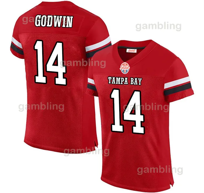 BakerMayfield Custom ed Jerseys Mens/Youth/Women 14 CHRIS GODWIN 13 Mike E 12 Tom Brady 25 LeSean Personalized with Name Number Football Jersey