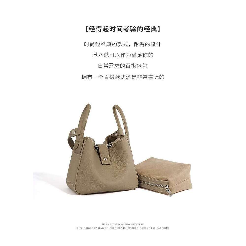 Doctor Pillow lindi Bucket Basket ladies handbag geniune Leather quality commuter shouder crossbody bag female