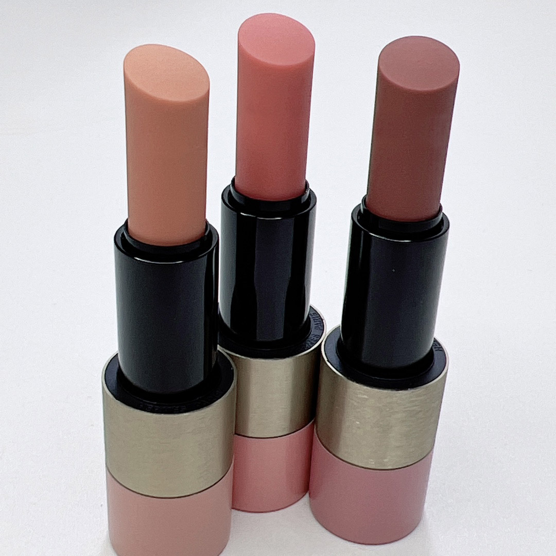 Brand Pink Red Rose Series Lipstick 3 Colors Rosy Enhancer Lip Beauty Makeup Embellisseur Natural Moisturizing Long-Lasting Sexy Nude Cosmetics