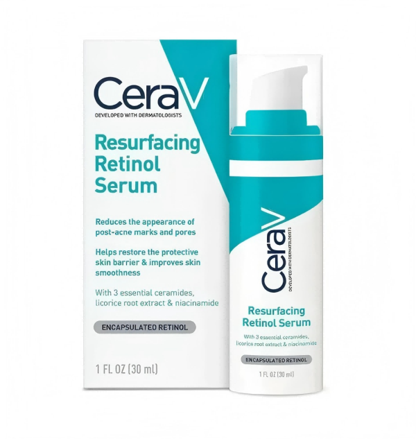 30ml Ceraves Skin Serum Face Essence Cream for Smoothing Fine Lines Moisturizing Hydrating Skin Renewing Resurfacing Retinol Serum Lotion
