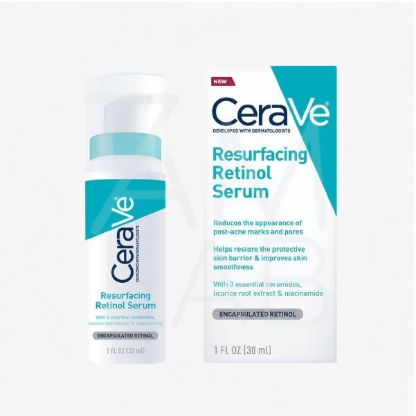 30ml Ceraves Skin Serum Face Essence Cream for Smoothing Fine Lines Moisturizing Hydrating Skin Renewing Resurfacing Retinol Serum Lotion