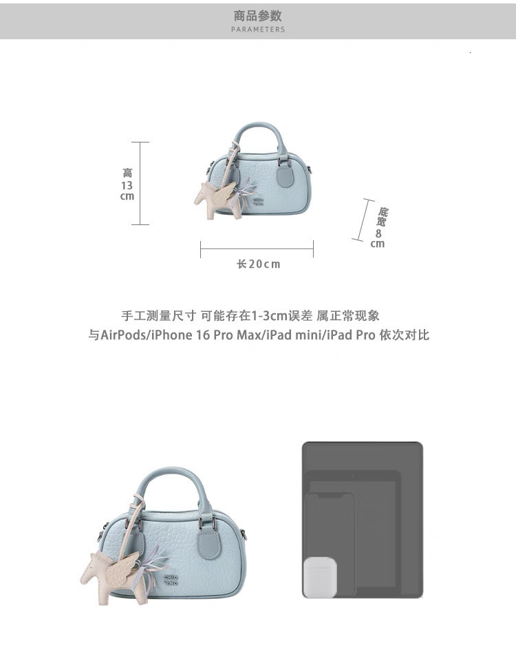 2025S designer mystery of sea salt pillow women super hot Boston handbag crossbody small bag free shipping