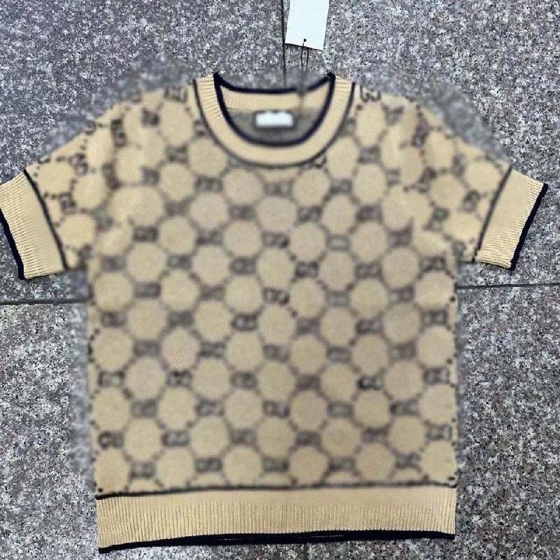 Summer Embroidery Tshirt for Women Clothing Letter Print O-neck Short-sleeve T-shirt Femme Loose Casual Crop Top Cotton Tee Short Sleeved Tee Shirts