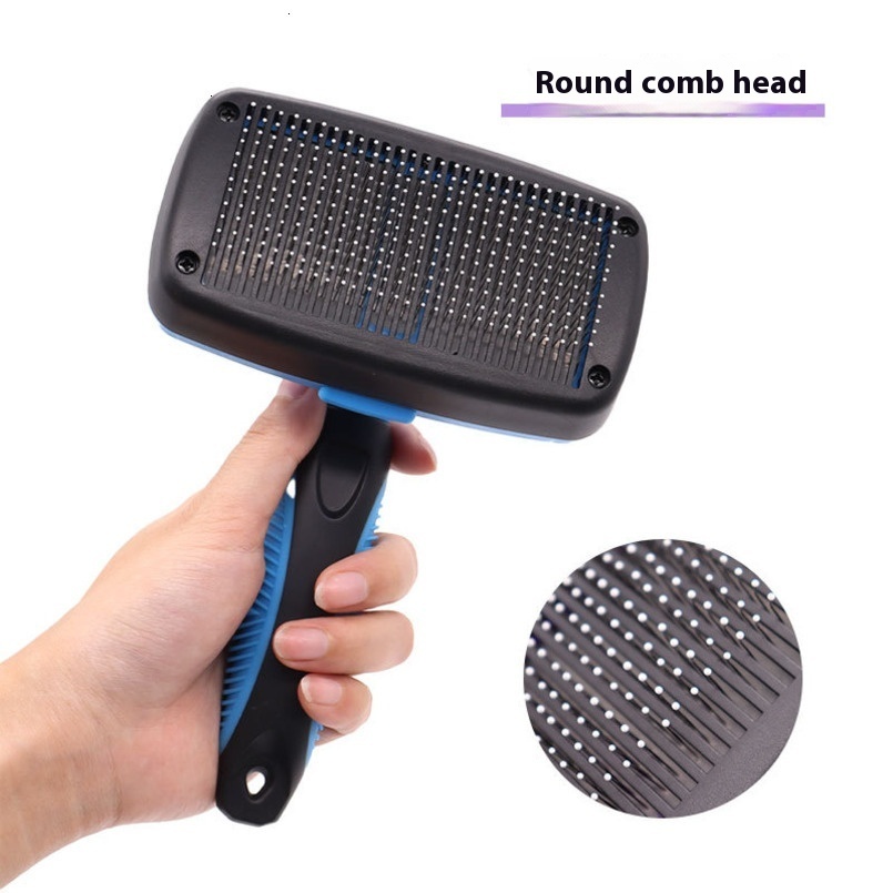 Pet Suppliers Dog Grooming Shedding Tools Pets Hair Removal Tool Double Sided Brush Cat Needle Removal Comb