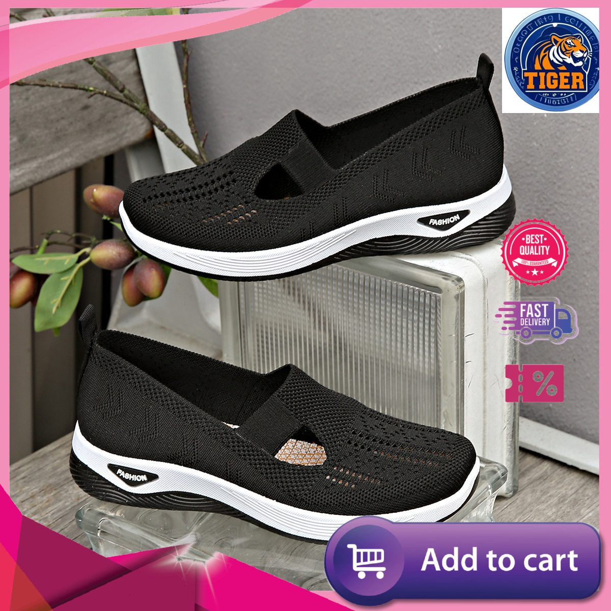 Ddmytiger Cloth Spring New Breathable Middle Aged And Elderly Mom Large Size Women S Shoes Stickers Outdoor Shoes