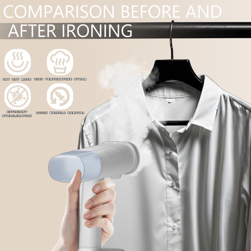 New steam hanging ironing machine, household handheld portable ironing machine, business travel ironing clothes wrinkle iron