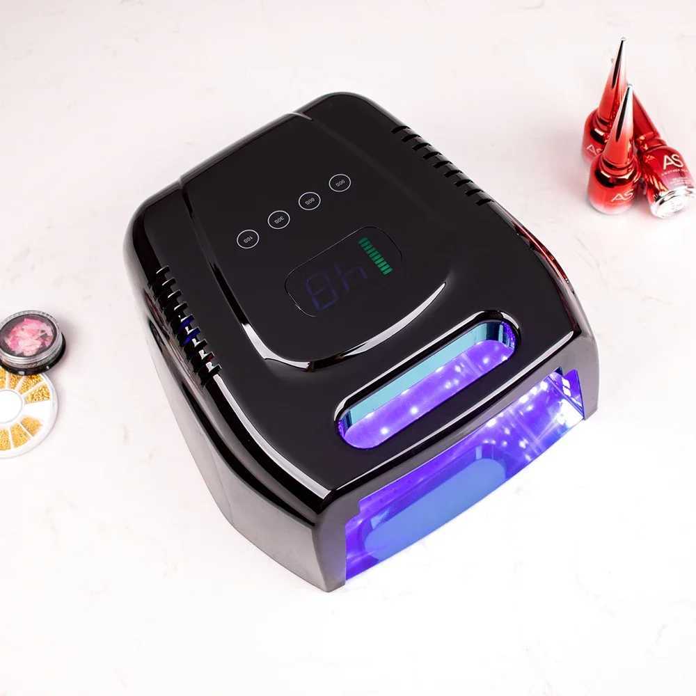 NEW Arrival 96W Rechargeable Nail Lamp Wireless Gel Polish Dryer Manicure Machine UV Light for Nails Cordless Nail UV LED Lamp W250513