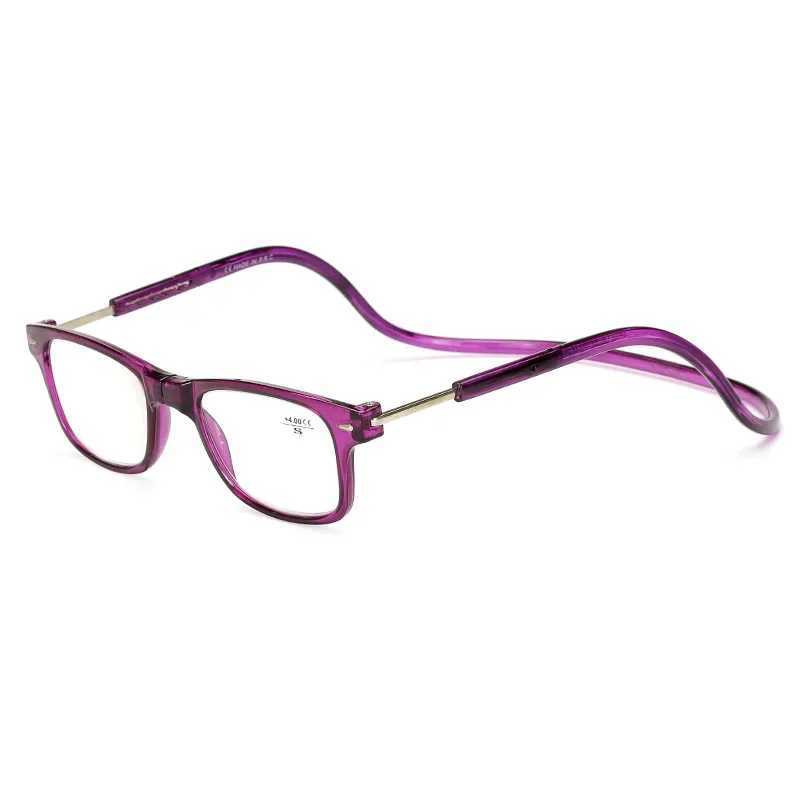 Presbyopic Glasses Presbyopia Protection Goggles Stone Man Mirror Transparent Acetate Rotatable Eye Wholesale Strong Magnetic W250513