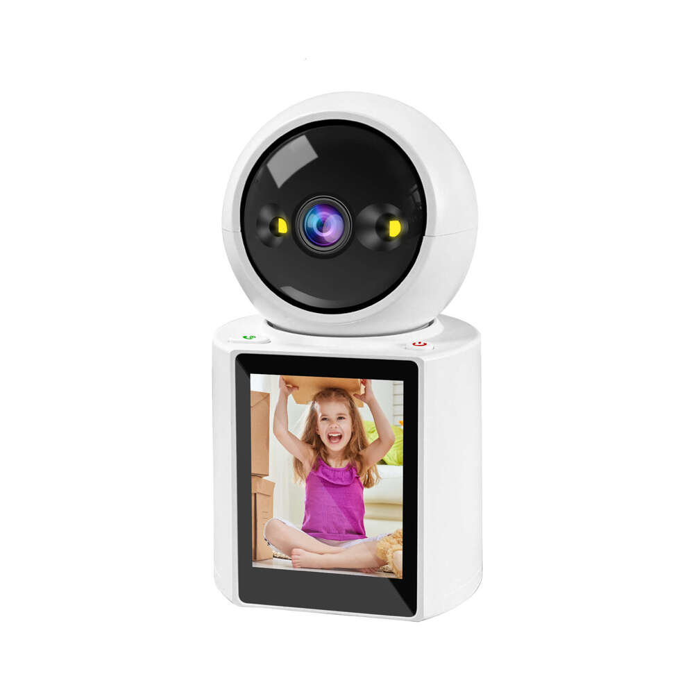 2.8-inch AI bidirectional visual monitoring camera, home mobile phone remote high-definition intercom call display screen