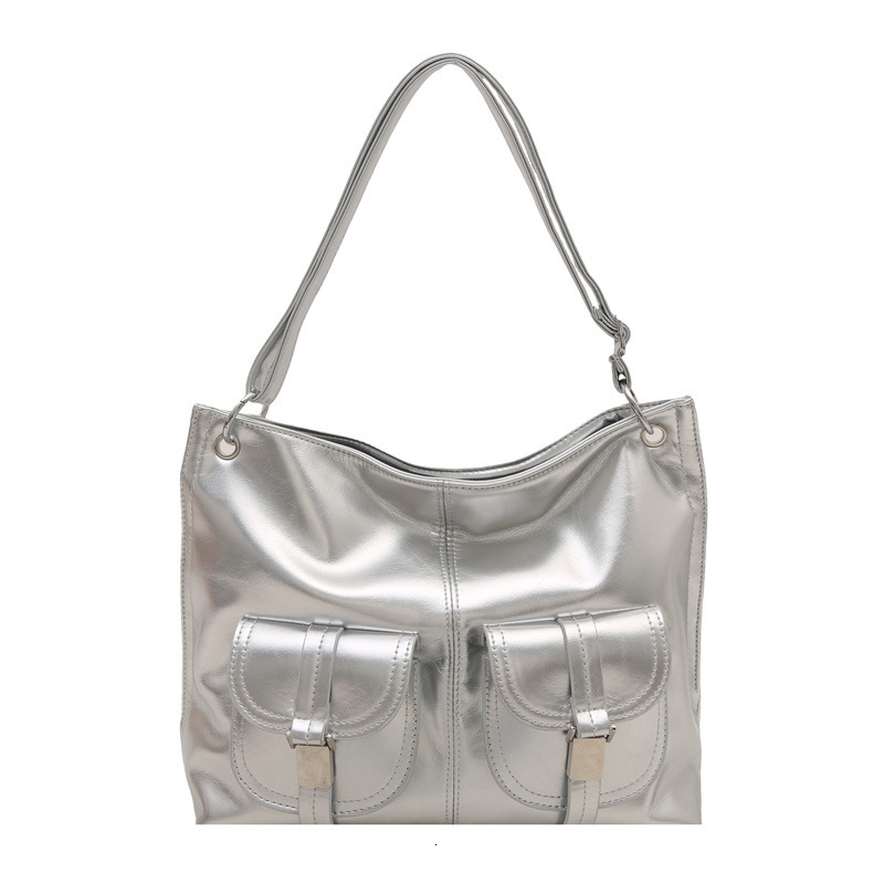 Korean version niche hand-held tote women's 2025 summer new large capacity shoulder premium sense crossbody bag
