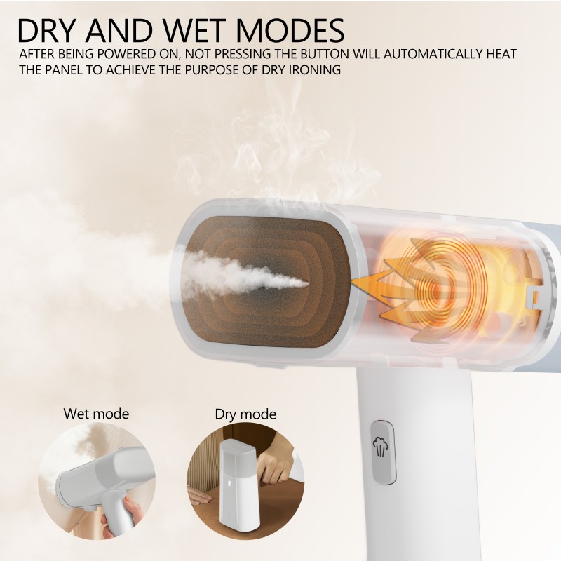 New steam hanging ironing machine, household handheld portable ironing machine, business travel ironing clothes wrinkle iron