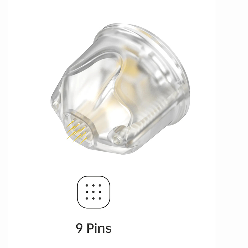 10 Pcs Titanium needle 9Pin 14 Pin 25 Pins Work for Q2 Bio Pen Cartridge dermapen nano accessories derma pen replacement mts meso tips skin care micro