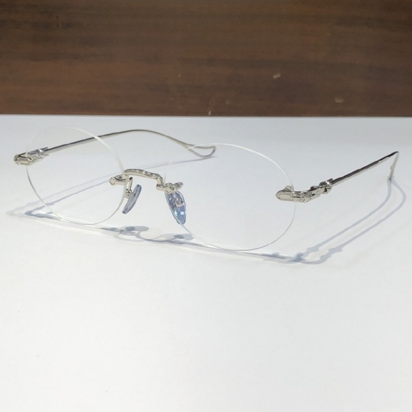 High Quality Men optical glasses Classic Luxury Designer Women eyeglass Titanium Punk Business Design Prescription Spectacle Frames SINNERGASM-B SIZE 
