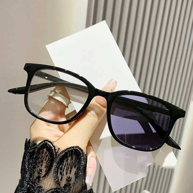 Fashion Outdoor Sunglasses with Minus Diopter for Women Unisex Retro Changing Color Photochromic Myopia Glasses -1.0 -1.5 -2.0 W250513