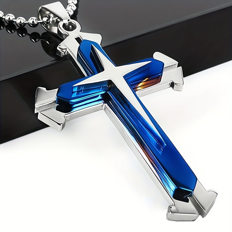 Unisex Modern Cross Charm Chic Decorative Item Perfect For Holidays