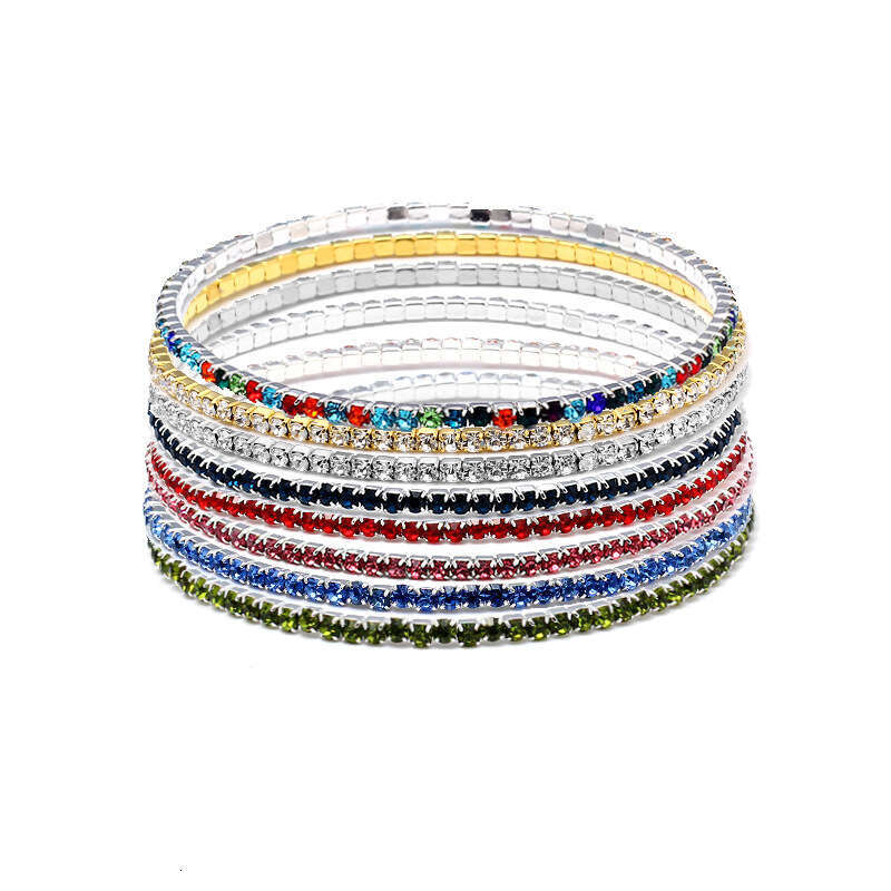 fashionable stretchy wrists band emblazoned with gleaming diamondlike pearls