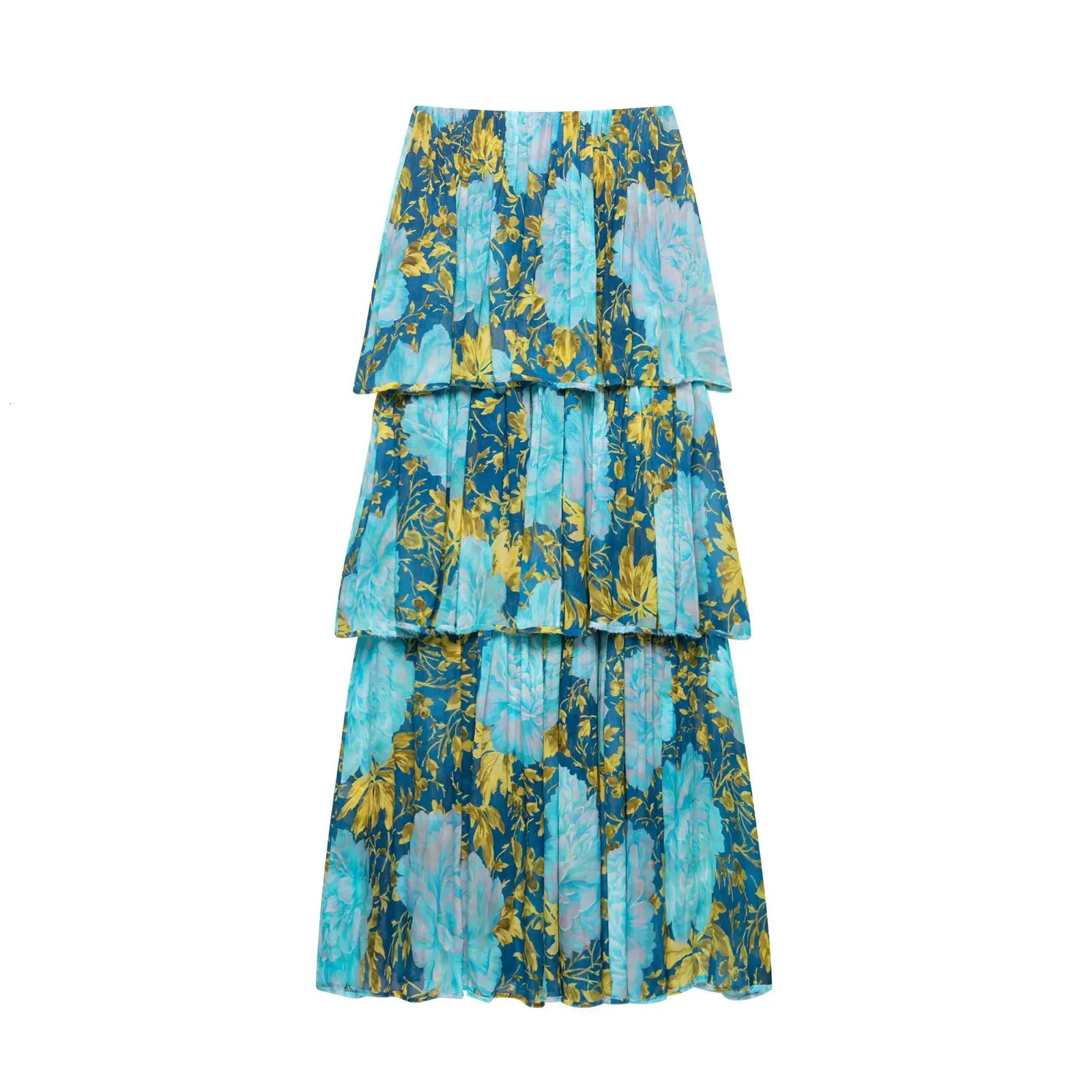 UNIZERA womens fashionable and casual strapless printed dress with temperament summer style 250513
