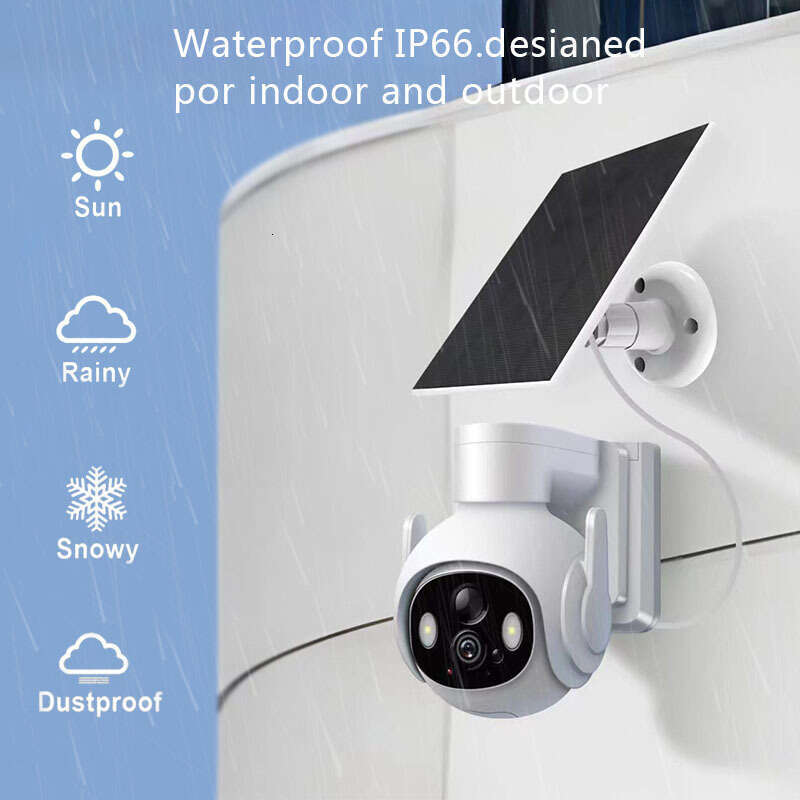 Solar WiFi monitoring camera home low power black night vision full color outdoor battery monitor