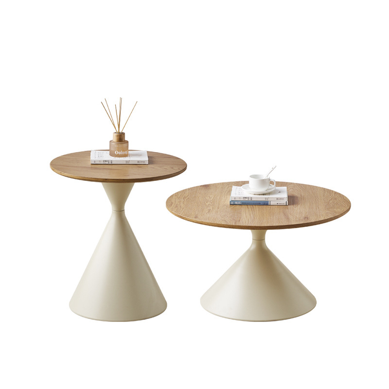 B5132 Home minimalist living room small apartment modern simple high-end round movable side table