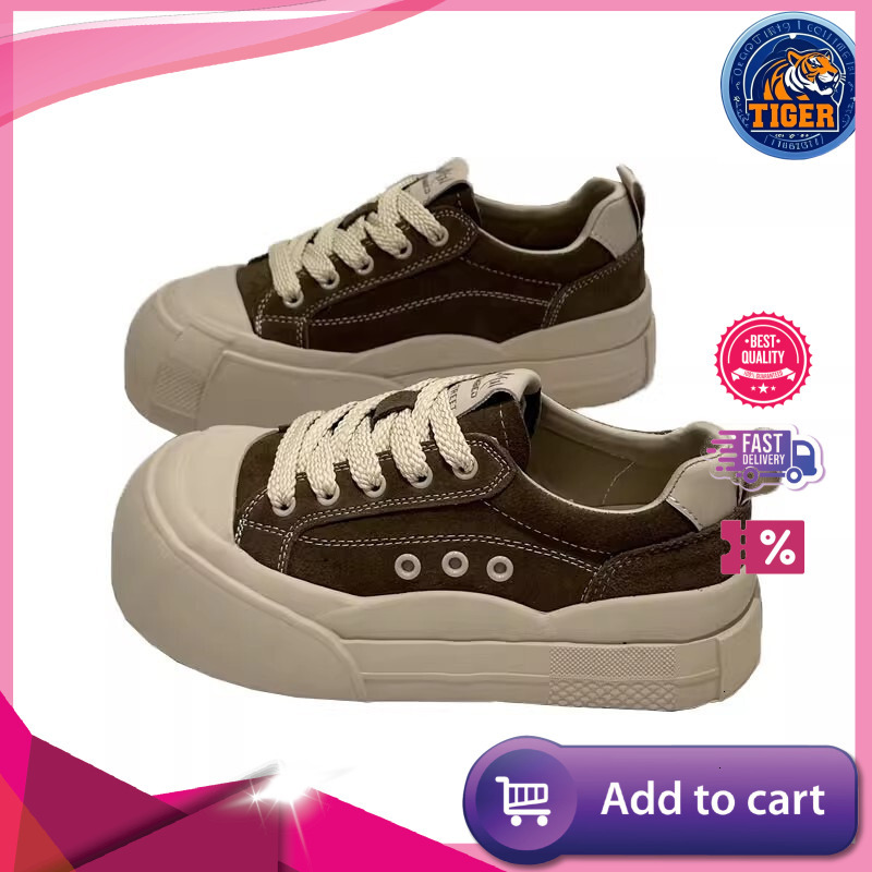 Ddmytiger New Lightweight And Versatile Women S Canvas Casual Thick Bottom Student Shoes Outdoor Shoes