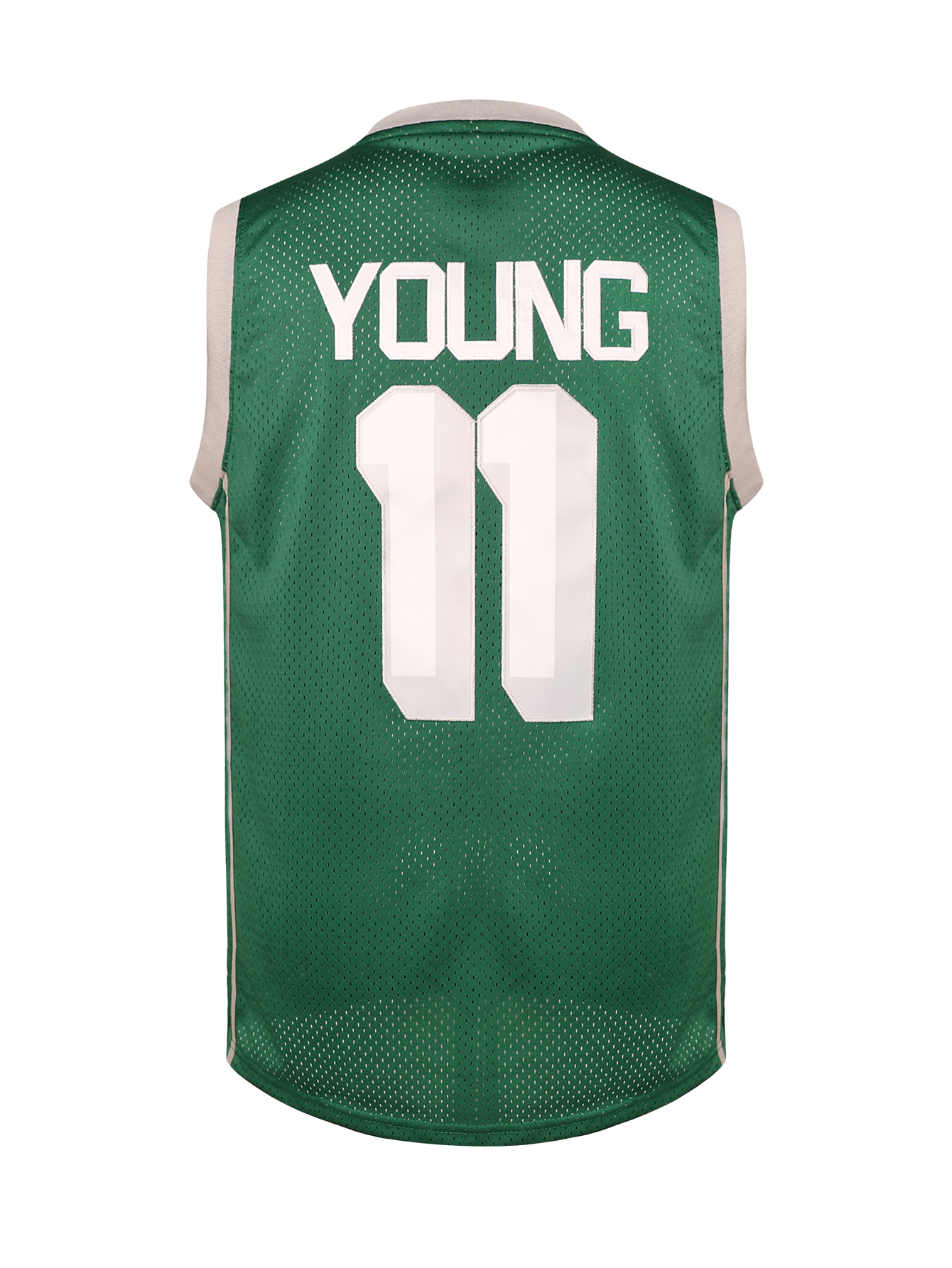 North Carolina 23 Young 11 Likemike Laney Men's Multi-colored skyblue Basketball Jerseys, Polyester Knit Fabric, Breathable Stitched Casual Sport