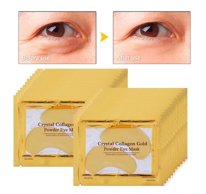 Collagen Eye Crystal Eye Mask For Reducing Dark Circles Bags Under Eyes And Fine Lines