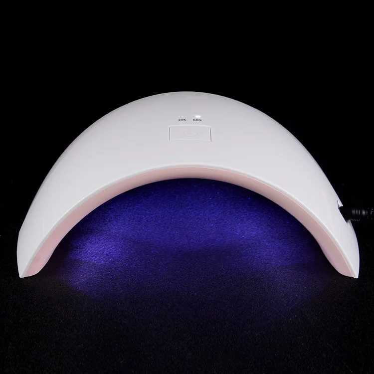 Quick-dry 24w Uv Nail Polish Dryer Lamp Led Light 30s 60s Drying Fingernail Toenail Gel Curing Nail Art Dryer Manicure Tool Sale W250513