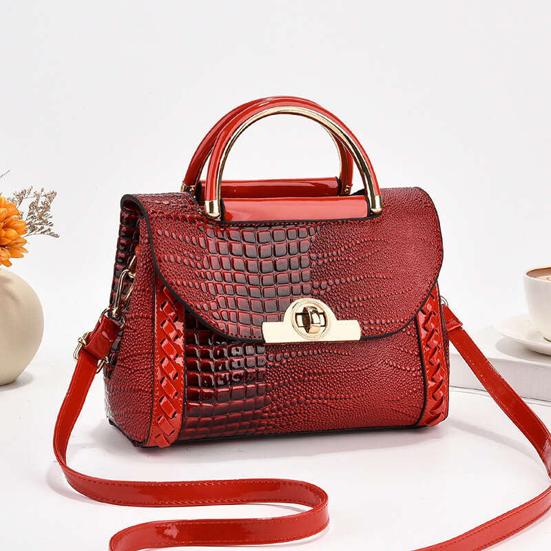 Light luxury internet celebrity, high-end trend, one shoulder crossbody handbag, women's 2025 new fashionable and versatile, niche