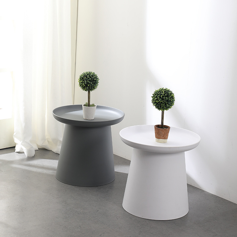 B5134 Home coffee table small apartment small round table simple sofa side table