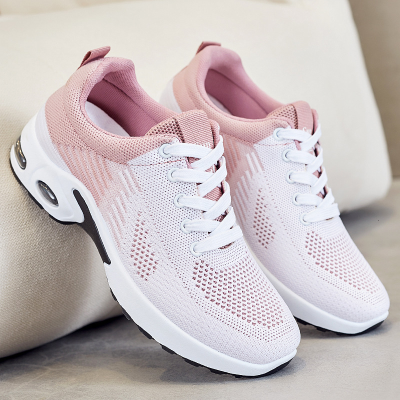 2025 New Spring Fashion Running Men's Sports Shoes New Spring Fashion Leisure Sports Air Cushion Running Women's Shoes