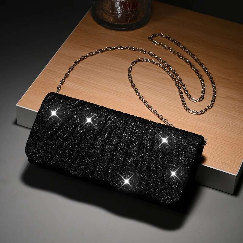 High Quality Women Small Purse Bride Wedding Bling Clutch Bag Evening Bags