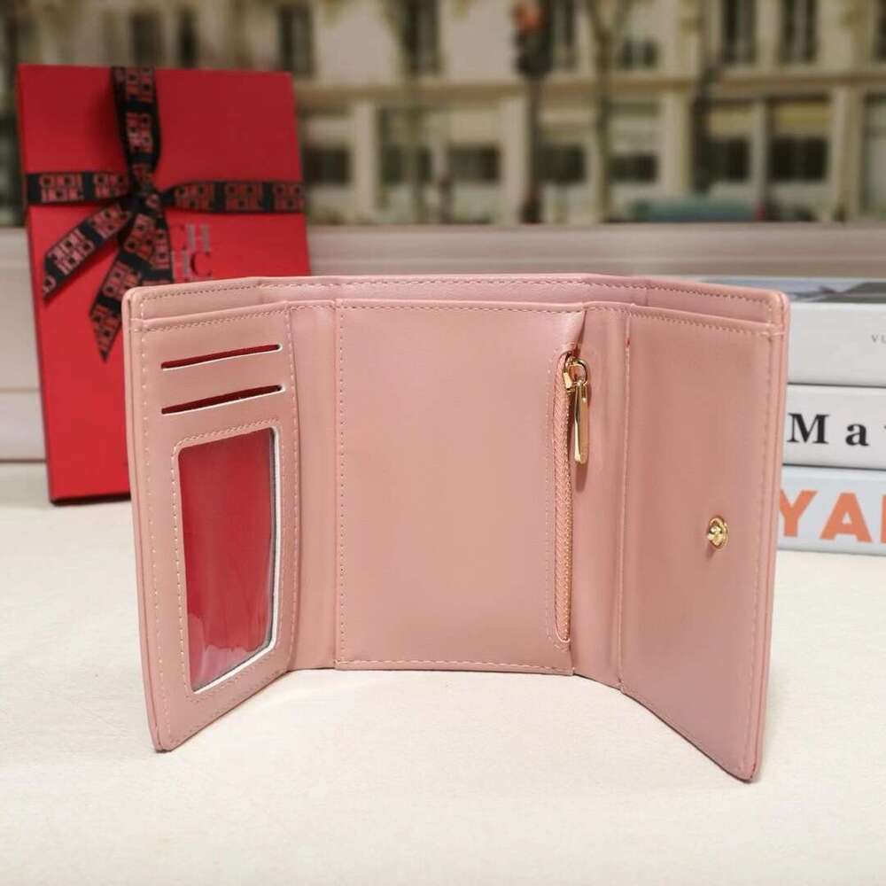 CHHC Wallet Square Multi clip Handbag Fashionable and Minimally Designed Women's Exquisite Bag