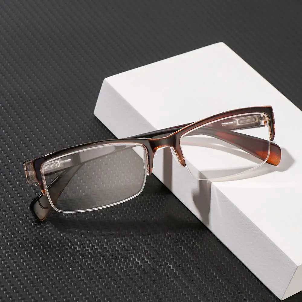 Fashion Diamond-cut Reading Glasses Men Women Ultralight Spring Hinge Presbyopia Eyewear Vision Care Readers Glasses +1.00~+4.00 W250513