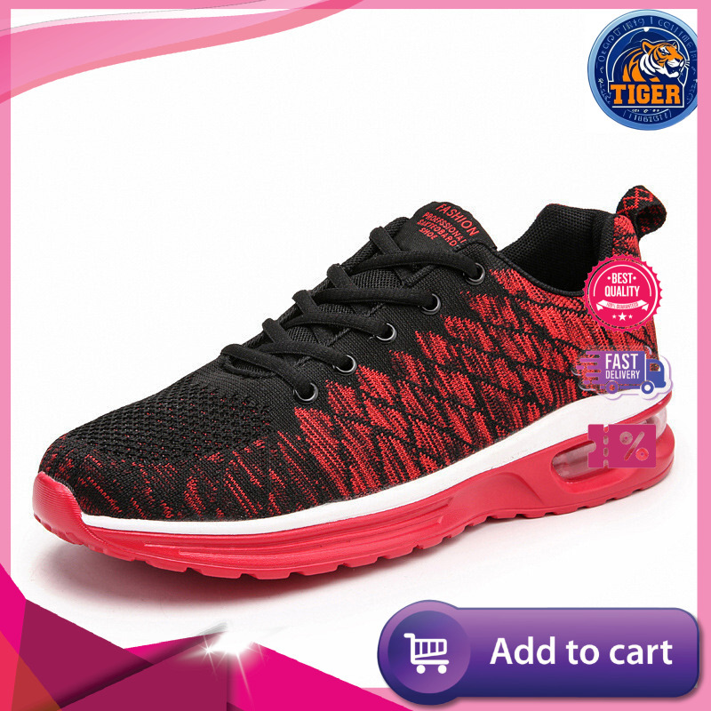 Ddmytiger Men S Mesh Air Cushion Shock Absorbing Running Soft Soled Sports Shoes Summer Oversized Breathable Travel For Outdoor Shoes