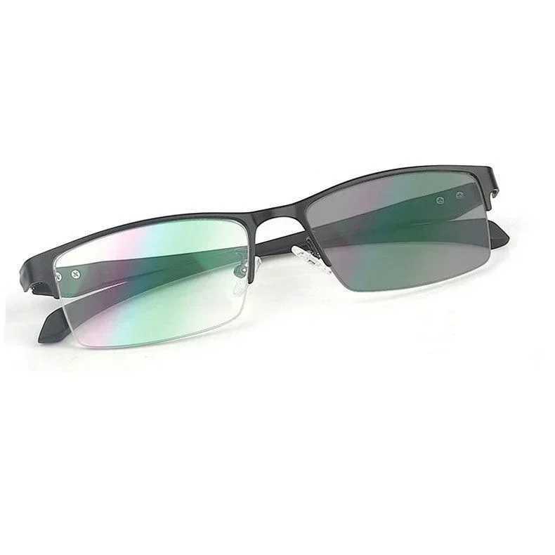 2 in 1 Unisex Nearsighted Eyeglasses Smart Photochromic Minus Glasses for Men Trendy Myopia Sunglasses Prescription 0 -1.0 -1.5 W250513