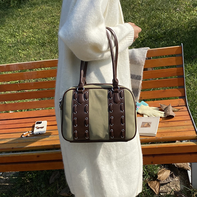 Advanced Style Home Handheld Crossbody for Women 2025 New Fashionable Niche Design Boston Shoulder Bag