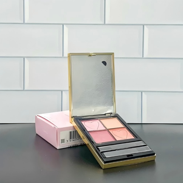 2025 New Brand Couture Mini Clutch Makeup Macaron gradient Eye shadow 4 Colors Matte Eyeshadow shadows palette with brush