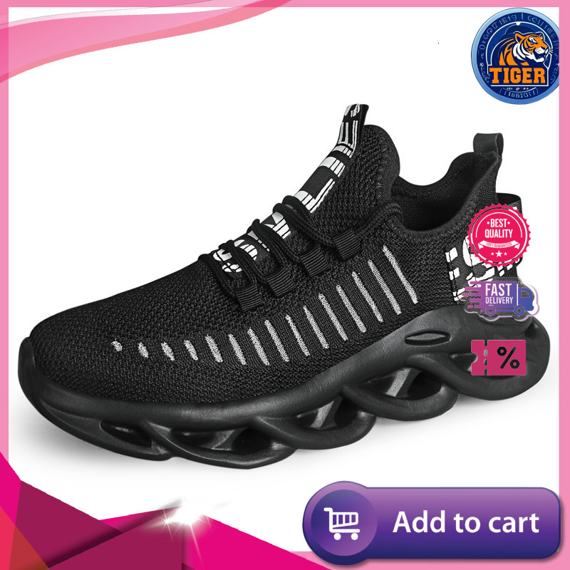Ddmytiger Autumn New Sports Breathable Flying Weaving Men S Fried Dough Twists Hollow Thick Sole Large Casual Shoes Outdoor Shoes