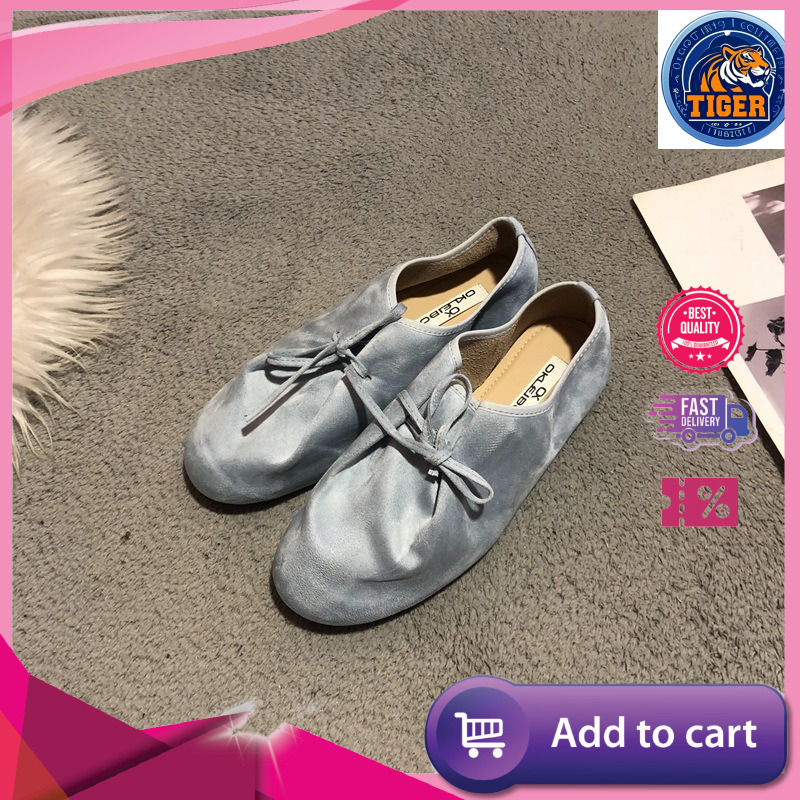 Ddmytiger Spring New Simple Classic Casual British Deep Mouth Commuter Flat Bottom Relaxing Single Shoes For Women Outdoor Shoes