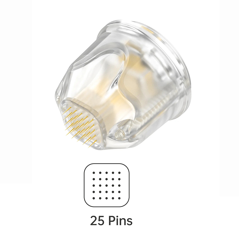 10 Pcs Titanium needle 9Pin 14 Pin 25 Pins Work for Q2 Bio Pen Cartridge dermapen nano accessories derma pen replacement mts meso tips skin care micro