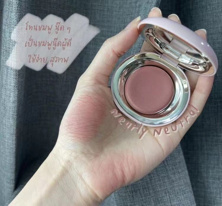 3 Colors Waterproof Blush Cruelty Free High Pigment Cream Cheek Blusher Vegan Pink Creamy Custom Logo Blush Makeup Vegan Liquid Blush(Alane)