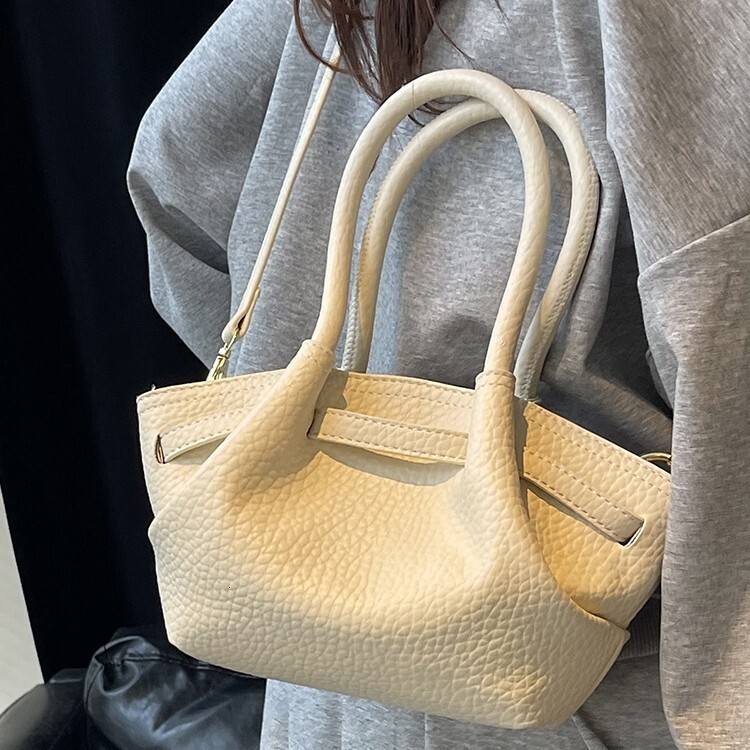 Fashion Large Capacity Underarm 2025 New Commuter Handheld Single Shoulder Vegetable Basket Bag
