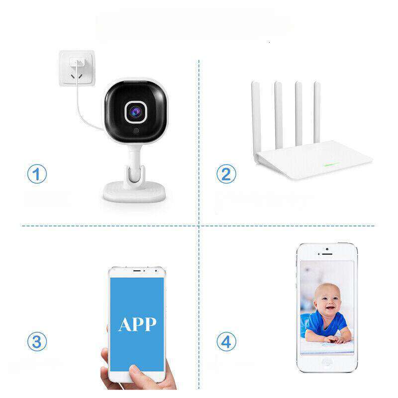 A3 camera network security camera HD security monitoring voice intercom camera wifi home camera